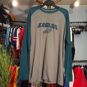 Philadelphia Eagles Long Sleeve Waffle Shirt